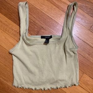 Cropped tank top